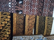 kain batik katun Paris motif sogan premium