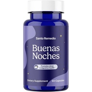 Santo Remedio Buenas Noches，Promote Sleep，Supports digestive system health，Contains Zylaria®、DE111®（
