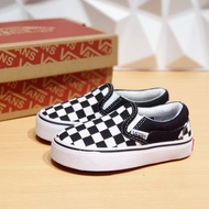 HITAM Vans Slip On Checkerboard Children's Shoes/Sneakers Boys Girls Vans Slop Black Baby Kids
