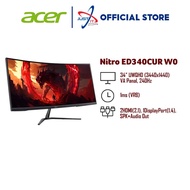 ACER NITRO ED340CUR W0 (240Hz) / ED340CUR X0 (200Hz) CURVED GAMING MONITOR ( 34" VA WQHD / AMD FREES