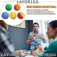 LAYOR1GG Small Basketball, Outdoor Sport Games Hand Stress Ball Mini Rubber Basketball, Squeeze Stre