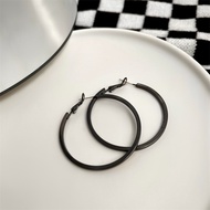 Lolita Hoops Earring (925 Silver Puncture) Korean Earring/