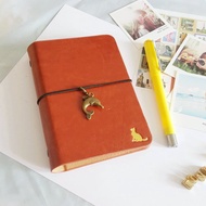 定制 毕业礼物 可刻字 A7活页 日记本 随身手账 旅行记事本