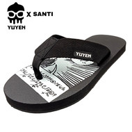 SSS YUYEN iwane รองเท้าแตะผู้ชาย ผู้หญิง เด็กโต 9-12 ปี แบบหูหนีบ คีบ เบา ใส่สบาย กันลื่น เท่ (6-13)