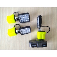 Super bright mini Ryobi 18v LED light (rechargeable battery not included)