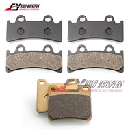 Motorcycle Copper fiber Front Rear Brake Pads For Yamaha YZF750 YZF 750 S/SP 1993-1997 FZR1000 FZR 1