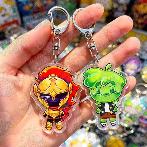 Cute Cartoon Chibi D3rlord Avery Keychains Jewelry Manga Game Fans Gifts