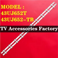 ( NEW ) 43UJ652T / 43UJ652-TB LG 43 INCH LED TV BACKLIGHT ( LAMPU TV ) 43" LG BACKLIGHT 43UJ652 43UJ