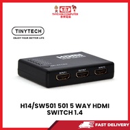 A03 H14/SW501 501 5 WAY HDMI SWITCH 1.4