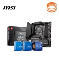 MSI MAG B660M MORTAR DDR4 Motherboard + Intel 12th Gen LGA1700 Processor Combo