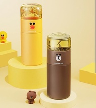 Joyoung Line Friends 350ml Tea &amp; Water Separating Cup