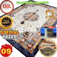 KARPET BALDU SUPERMINK TEBAL CARPET 5D (+/- 260CM X 190CM X 1.5CM) XXXL - NASUHA CARPET TEBAL ANTI S