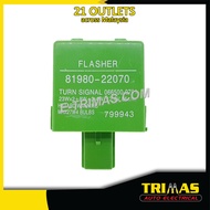 81980-22070 Toyota Denso Flasher Relay Unit Equivalent Replacement 3 Pin 12V