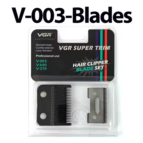 Professional VGR V-003 DLC Blade Hair Clipper Blade Trimmer Replacement Original Cutter Head Accesso