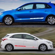Hyundai I30 30 N Line 30n Gt Pelekat Pintu Kereta Grafik Auto Jalur Sukan Decal Penalaan Aksesori Hi