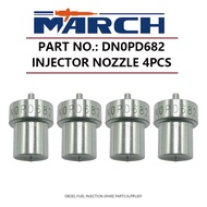 4pcs Fuel Injector Nozzle DN0PD682 DNOPD682 for Mitsubishi 4M40 ME108360 ME108408 Diesel Engine