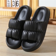 FENTINA Sandal Flat Wanita Rumahan Sepatu Sendal Kamar Rumah Sendal Karet Kamar Mandi Empuk Anti Sli