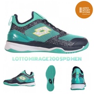 HIJAU [ Original MIRAGE 200 SPD / GREEN LOTTO FIELD TENNIS SHOES ]