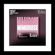 mimiirose LIVE 2nd Single Album CD+Photobook+Lyrics poster on Pack+Photocard+Lenticulard photocard+P