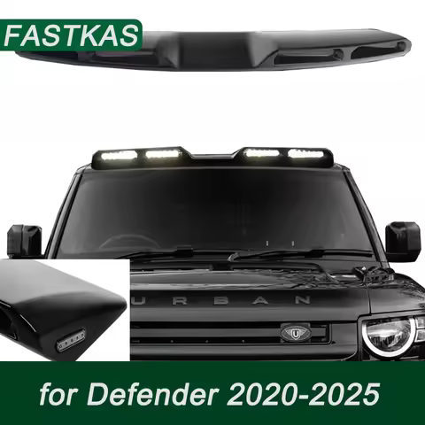 Top light for Land Rover Defender 90 110 130 2020-2025 Roof Light Urban style Exterior Decoration Ac