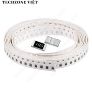 [500 Pieces]- Resistor 1 Ohm 0402 5% TechZone Viet