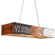 Industrial Style Chandelier Retro loft Iron Art Unique American Bar Restaurant Net Coffee Iron Art C