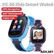 4G children smart watch 800mAh IP67 waterproof video call GPS lbs wifi location tracker monitor chil
