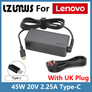 LZUMWS Lenovo 45W 65W Type C USB C AC Laptop Charger Adapter For Lenovo C330 S330 C340 Thinkpad X1 c