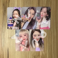 IZ*ONE WONYOUNG TOY PHOTOCARD HYEWON BREAD/ SAKURA GAMEBOY/ YENA DOLL/ MINJU CANDY/ BUNDLE/