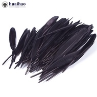 HUAIHAO 100pcs beautiful goose feather 4-6 inches 8-15 cm, choose color L8X2