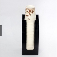 ACRYLIC 1SLOT PAPERCUP SHELF