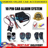 10 PIN Car Alarm System - Universal Car Security alarm System (10 PIN)