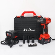JLD IW400 Pro Brushless Impact Wrench - 400Nm Cordless 0-3000RPM (Heavy-Duty Auto/Construction Servi