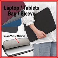 Laptop Bag Notebook Sleeve Pouch Velvet Storage Tablets Bag Carry Handbag Portable Computer Sleeve Hand carrying Beg