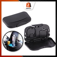 2MALL Folding Auto Cup Holder Car Back Seat Table Drink Food Tray rack Auto Travel Desk