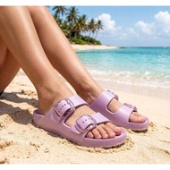 Most EVA 802 Big Button Steel Embossed Women Sandals 36-40