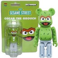 Medicom Be@rbrick 芝麻街 Sesame Street Oscar the Grouch set 100% + 400% bearbrick