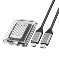 ORICO Protable trong suốt nhỏ M.2 NVMe SSD cho 2230 Loại C để Loại C 10gpbs tốc độ nhanh hỗ trợ tối