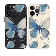 Cover For iphone5  6 6s 7 8 Plus 15 14 13 12 11 pLUS Max 7Plus SE 5S Iphone5 Iphone5S Butterfly Matte Luxury Case