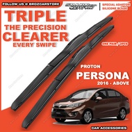 🪒 SAMURAI Wiper Proton Persona 2016 2017 2018 2019 2020 2021 - Above Silicone Wiper Water Repelling