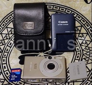 經典CCD之選👍🏻日本制造 港行 Canon Digital IXUS 70 文青系 大熱款 f/2.8大光圈 CCD 網紅機 超級冷白皮 靚人像 數碼相機