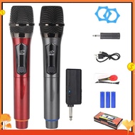 Wireless Karaoke Mic 6.35 Interface One-To-Two Handheld Mic Micphone for Party Karaoke Professional 