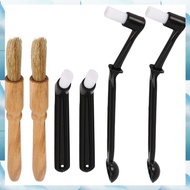 [W F S B] 6 pcs Coffee Machine Cleaning Brush Set Machine Cleaning Brush Tool with Spoon, Coffee Gri