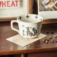 Cốc gốm phong cách Nhật Bản 400ml cốc cà phê