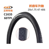 [SG SELLER] CST Tire C1635 20inch 20x1.75 47-406 Outer Tire Zeppelin Bike Tyre Bicycle Tyres Tires F
