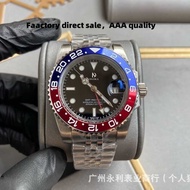 Green Nizhi Mechanical Watch Laborator Green Cola Ring Watch Ceramic Ring Men's Watch AAA High Quali