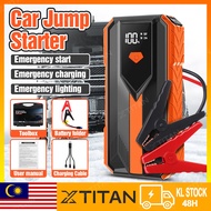 【KL Stock】Car Jump Starter Car Power Bank Jumper kereta Powerbank Car Emergency Start Power Booster Portable USB Charger