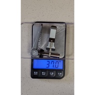 Brompton Small Cloth T Line Seat Tube Tie Pipe Clamp Aluminum Alloy CNC Smooth Operation (H & H) ID3