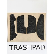 ATK Lie Kong F1/X1 Mouse Anti-slip Sticker 0.45mm Black Snowflake Polyurethane DQPT