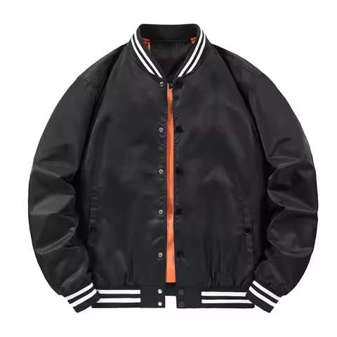 Spring Autumn Men's Bomber Jacket Fashion Men Streetwear MA-1 Pilot Coats Man Sports Baseball Unifor